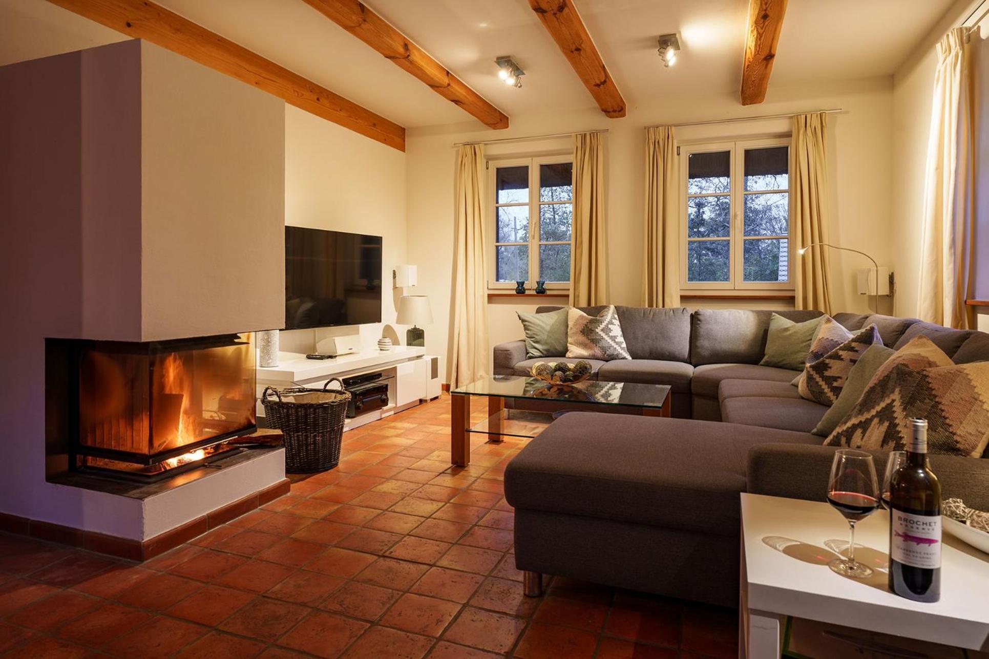 Exklusives Holzhaus Villa Burg  Buitenkant foto