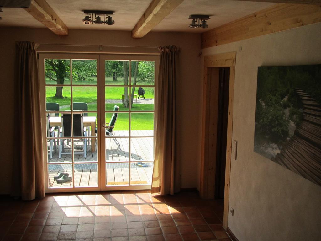 Exklusives Holzhaus Villa Burg  Kamer foto