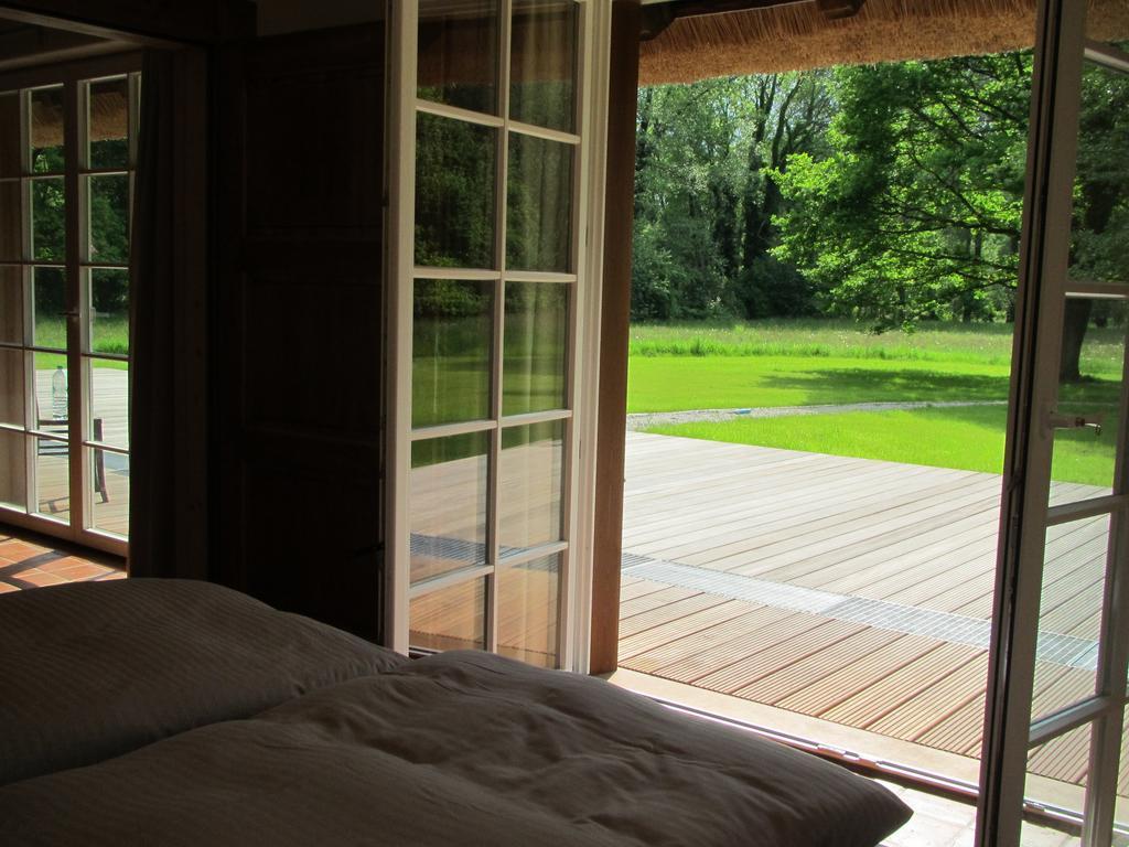 Exklusives Holzhaus Villa Burg  Kamer foto