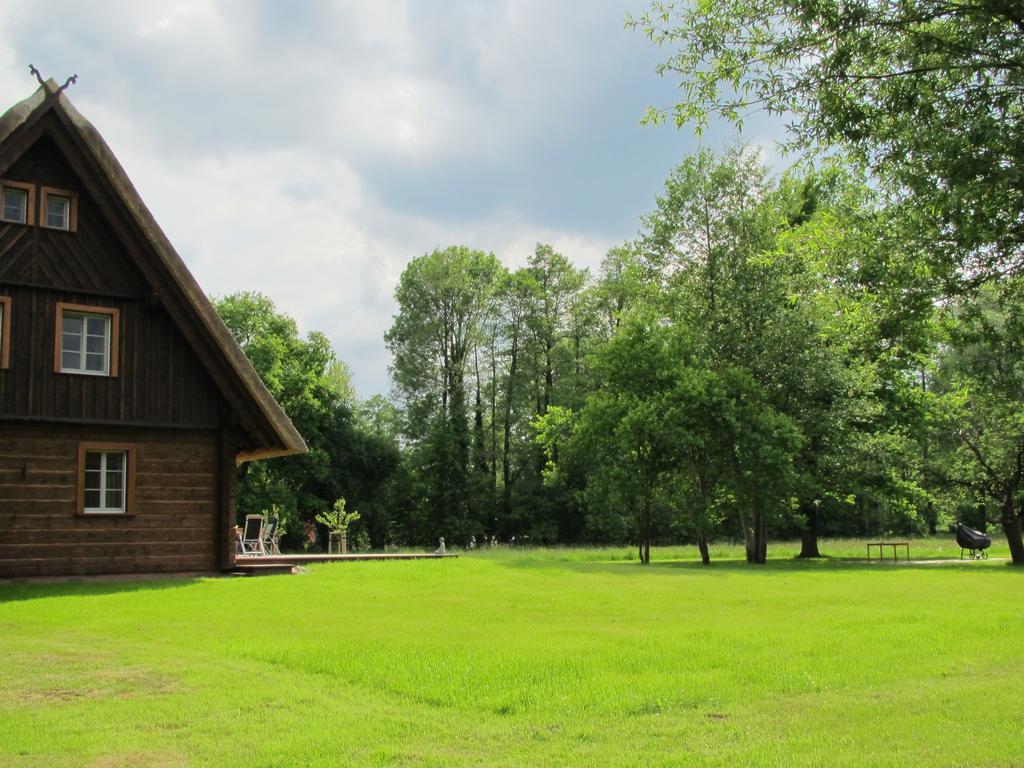 Exklusives Holzhaus Villa Burg  Kamer foto