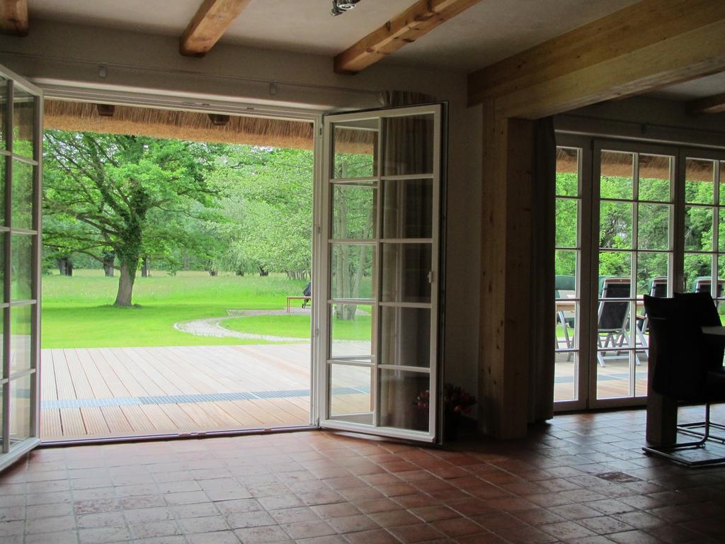 Exklusives Holzhaus Villa Burg  Kamer foto