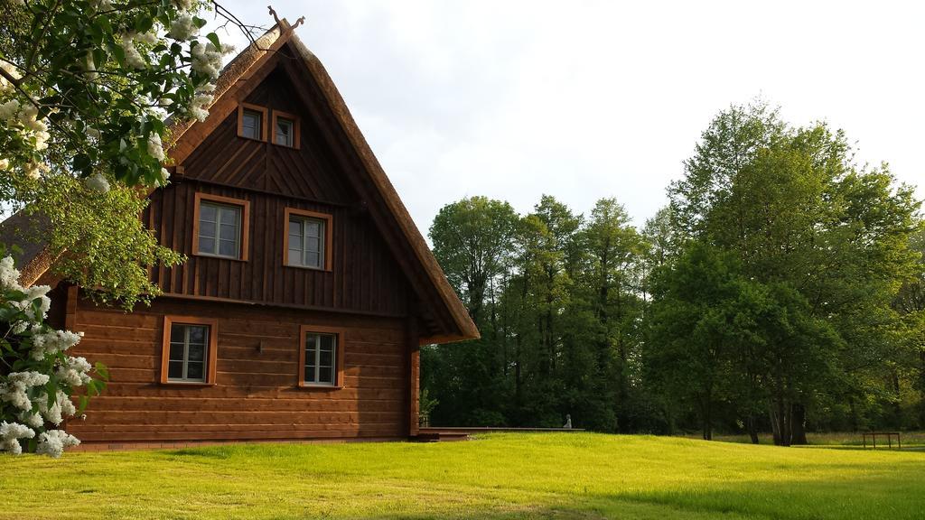 Exklusives Holzhaus Villa Burg  Kamer foto